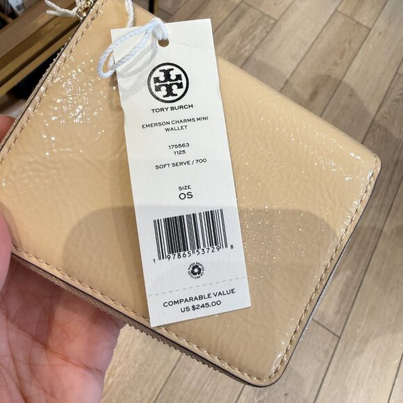 Tory Burch Emerson Mini Wallet 175563 177012 $245‼️choose 1 color‼️ - Picture 14 of 14